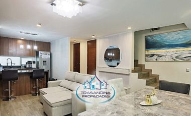 Vende Casa Amoblada 3d 4b 2e - Sector Peñalolén - Santiago