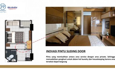 Apartemen 300 Jutaan 1 Kamar Lokasi Ngaliyan Semarang