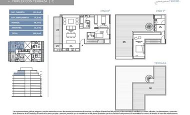 Triplex de 4 amb. con terraza propia -Belgrano etapa Lanzamiento - Oportunidad de Pozo