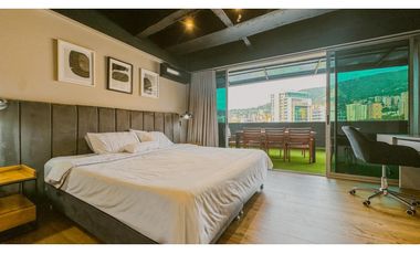 Penthouse frente al CC Santa fé para renta amoblada