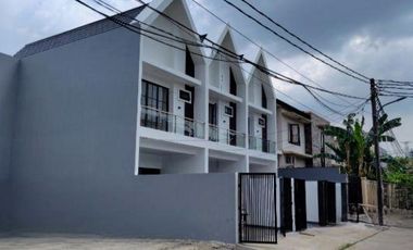 RUMAH BARU 4x16 MERUYA UTARA, Fasad Skandinavia. Jakarta Barat