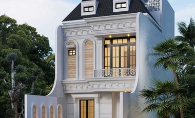 RUMAH BARU 3 LT ELEGAN CLUSTER STRATEGIS DKAT STASIUN DI LENTENG AGUNG