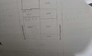 Tanah dijual di Lingk. Karang Songkang, Kel. Cakranegara Timur, Cakranegara Timur, Mataram, Kec. Cakranegara, Nusa Tenggara Barat