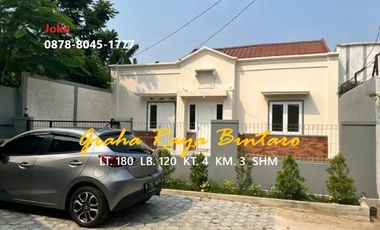 Rumah Asri TERMURAH dlm Komplek di Graha Raya Bintaro, Tangerang Selat