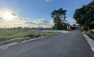 Cocok Villa atau Hunian di Kaliurang Jogja, Tanah View Sawah & Merapi