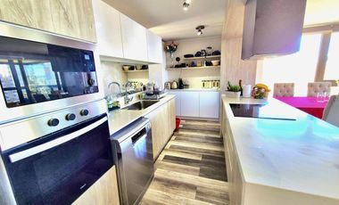 Amplio departamento con gran terraza en Costa de Montemar