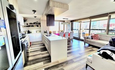 Amplio departamento con gran terraza en Costa de Montemar