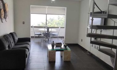 Depto en renta en Burgos, Temixco con 2 recámaras, 2 baños