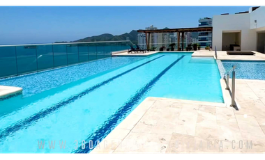 Apartamento en primera línea de playa salguero Santa Marta - 005