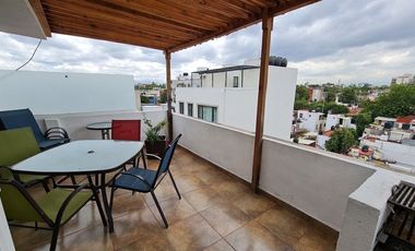 VENTA PENTHOUSE CON TERRAZA PRIVADA ROMA NORTE 2 NIVELES