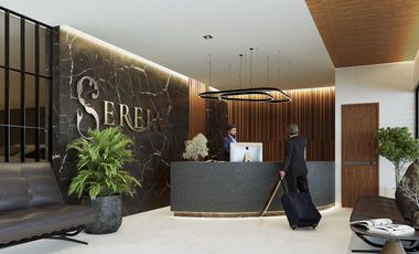 DEPARTAMENTO EN VENTA EN CANCUN 1 HABITACIÓN CON BAR, GYM, ALBERCA