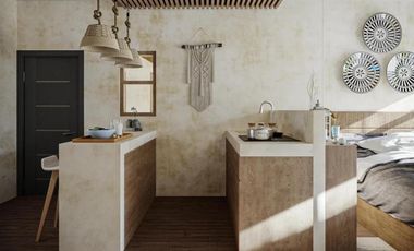 DEPARTAMENTO EN VENTA CON VISTA AL MAR, EQUIPADO Y AMUEBLADO EN MAHAHUAL