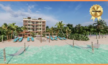 DEPARTAMENTO EN VENTA CON VISTA AL MAR, EQUIPADO Y AMUEBLADO EN MAHAHUAL