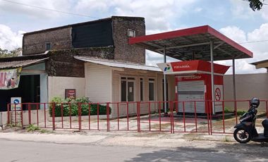 Pertashop strategis tepi jalan raya dekat Tol Solo Yogya