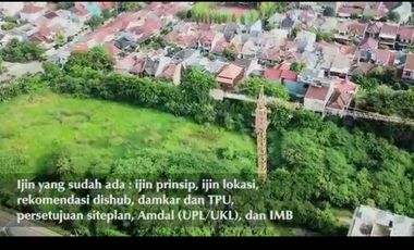 Tanah 1.5 Ha Sebrang Stasiun Cakung 500 meter Ke Pintu Tol