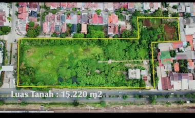 Tanah 1.5 Ha Sebrang Stasiun Cakung 500 meter Ke Pintu Tol