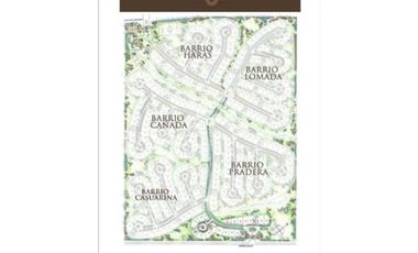 VENTA LOTE BARRIO PRIVADO CASONA DEL HARAS