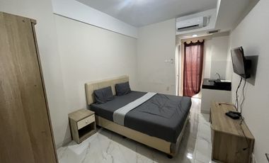 SEWA BULANAN APARTEMEN STUDIO GREEN LAKE VIEW DEPOK