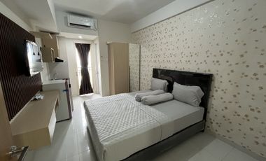 SEWA BULANAN APARTEMEN STUDIO GREEN LAKE VIEW DEPOK