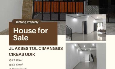 Rumah Baru 2 Lantai plus Rooftop Di Cikeas Cibubur Jawa Barat