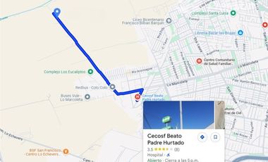 Terreno Construccion  en Venta en colo colo con Marcoleta