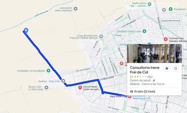 Terreno Construccion  en Venta en colo colo con Marcoleta