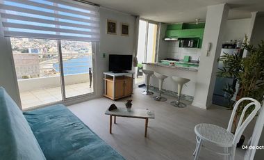 EXCLUSIVO DÚPLEX, MODERNIDAD Y VISTA PANORÁMICA A VAPARAÍSO