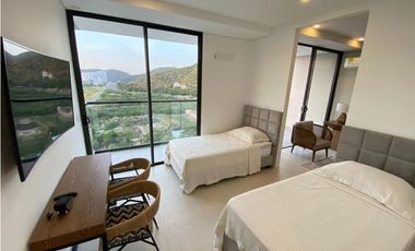 Apartamento nuevo con vista al mar  de pozos colorados - 005R