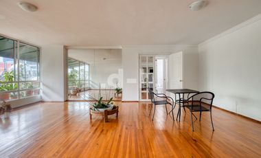 Departamento 3 recamaras con balcon parque rio de janeiro en Renta Roma Norte