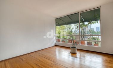 Departamento 3 recamaras con balcon parque rio de janeiro en Renta Roma Norte