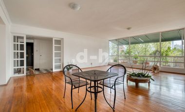 Departamento 3 recamaras con balcon parque rio de janeiro en Renta Roma Norte