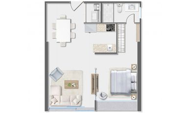 Apartamento en Venta  Calle Uruguay Bella Vista Proyecto Seaside House