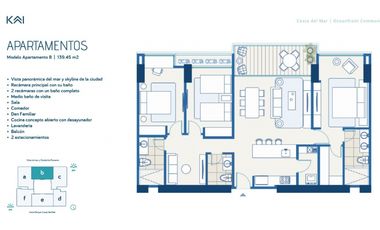 Venta de Apartamentos en Costa del Este – Proyecto Kai