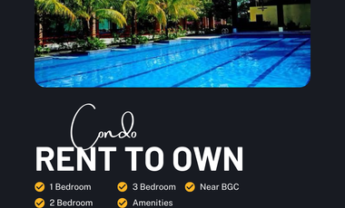 For Sale| RFO 1BR Unit Located at Pasig City NEAR: BGC, Market market, SM Megamall