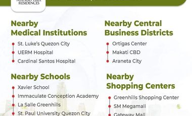 For Sale| Mango Tree Residences 2 Bedroom RFO in San Juan NEAR Greenhills, Cubao,QuezonCity