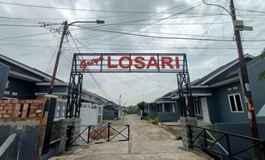 DIJUAL 3 UNIT RUMAH BARU GRIYA LOSARI SEMATANG BORANG PALEMBANG