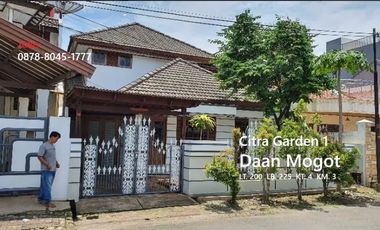 Rumah Asri Citra 1 TERMURAH Mepet NJOP, Daan Mogot, Jakarta Barat