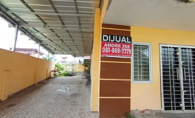 DIJUAL TOWNHOUSE LR HANAN SEKIP JAYA PALEMBANG