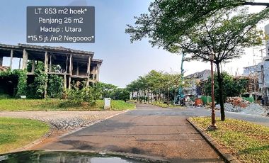 Dijual Kavling Hooek Siap Bangun di Cluster Premium Aristoteles