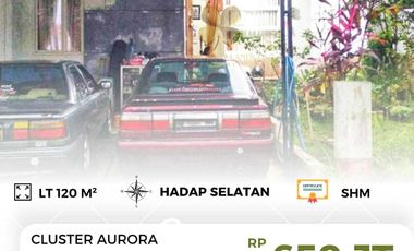 RUMAH MURAH 1 LANTAI BSB VILLAGE DEPAN TAMAN, HADAP SELATAN