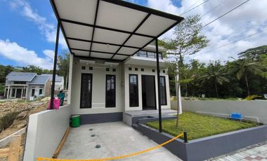 Rumah 300 jutaan di Jogja Keamanan 24 jam CCTV dan Smart Door Lock