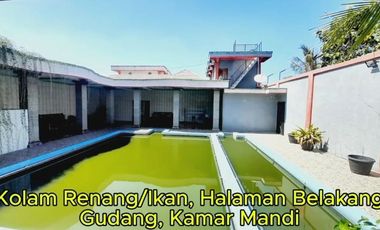 Rumah Luas 2Lt di Perkampungan ada Kolam Renang dan Kolam Ikan di Byl