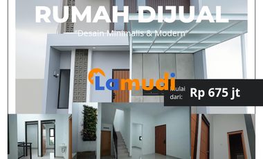 Rumah minimalis 2 lantai harga terjangkau