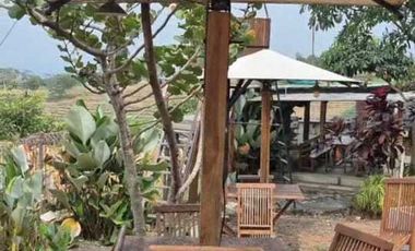 SERIOUS SALE.. HIDDEN GEM, NATURE CAFE RESTO WITH THE BEST MOUNTAIN VIEW IN KEDIRI