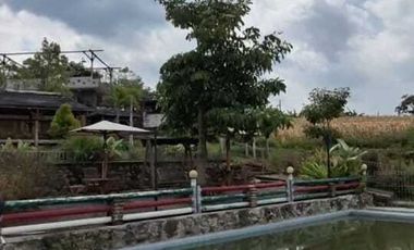 SERIOUS SALE.. HIDDEN GEM, NATURE CAFE RESTO WITH THE BEST MOUNTAIN VIEW IN KEDIRI