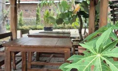 SERIOUS SALE.. HIDDEN GEM, NATURE CAFE RESTO WITH THE BEST MOUNTAIN VIEW IN KEDIRI