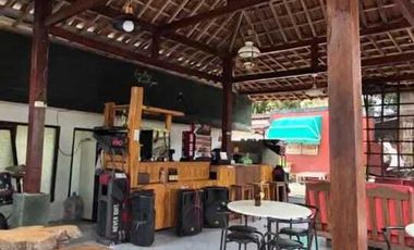 SERIOUS SALE.. HIDDEN GEM, NATURE CAFE RESTO WITH THE BEST MOUNTAIN VIEW IN KEDIRI