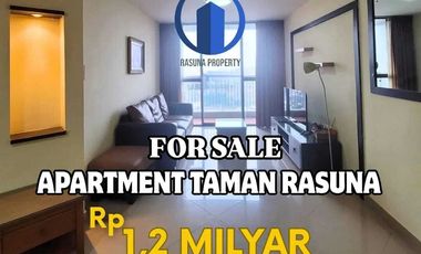 Apartment Taman Rasuna, Dijual Murah, 2 Kt, Full Furnished, SHGB