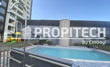 ARRIENDO DEPARTAMENTO 2 HABITACIONES, 1 BAÑO, ESTACIONAMIENTO, PISO 15, SANTIAGO