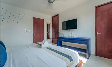 Villa de 3 niveles, 3 recamaras, esquina, a 1 cuadra del mar de Chicxulub Pto. Ideal para inversión